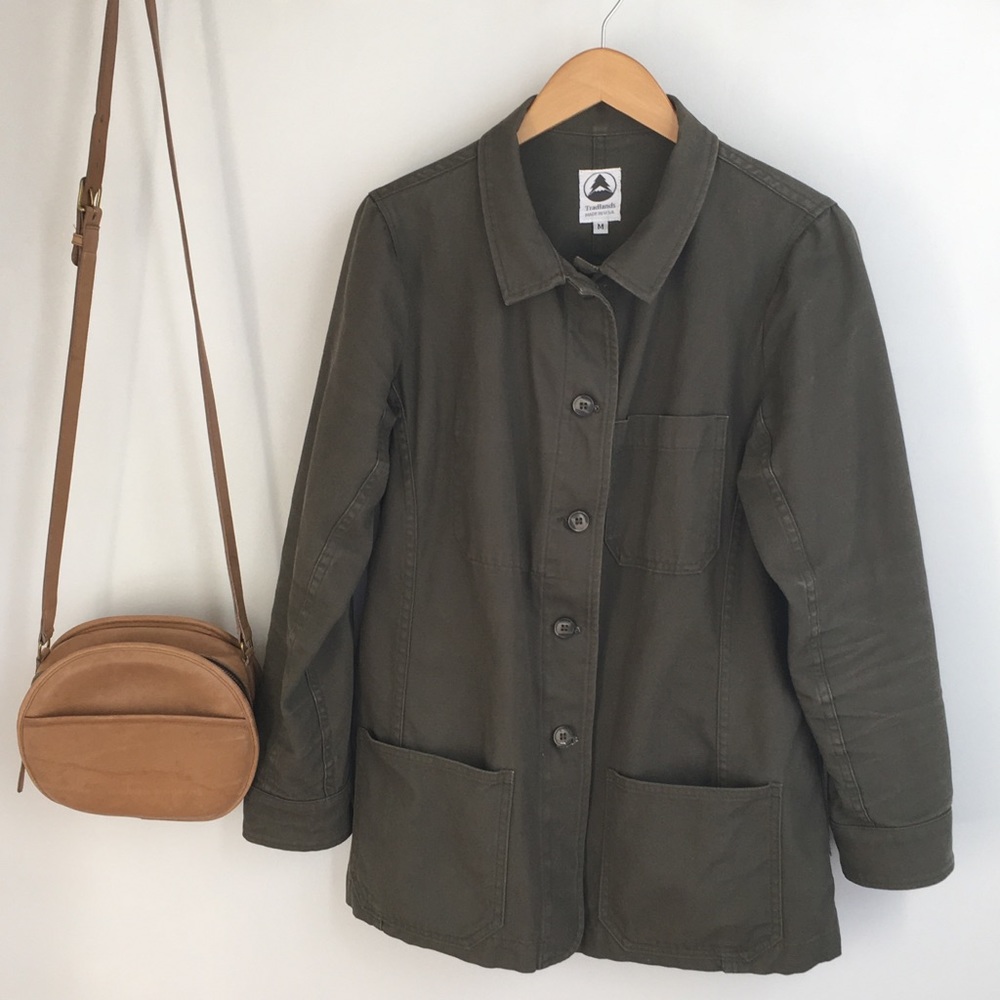 Tradlands Olive Utility Jacket